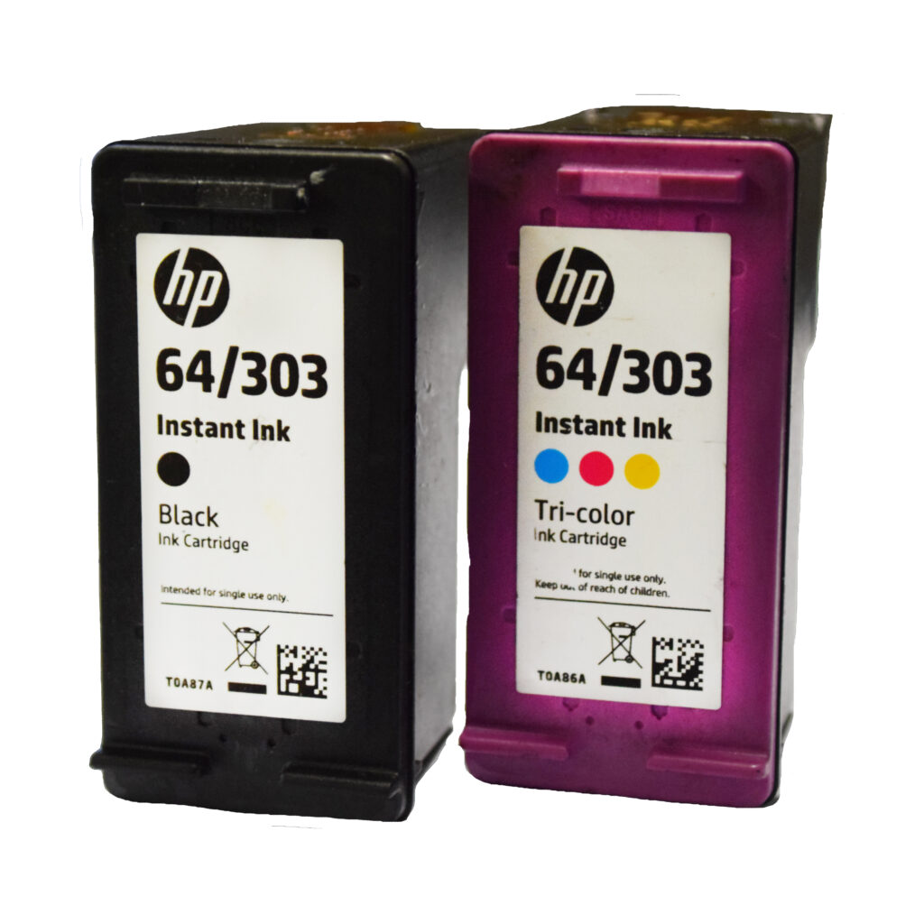 HP N°64/303 longue Instant Ink (noire ou couleurs) France Cartouches